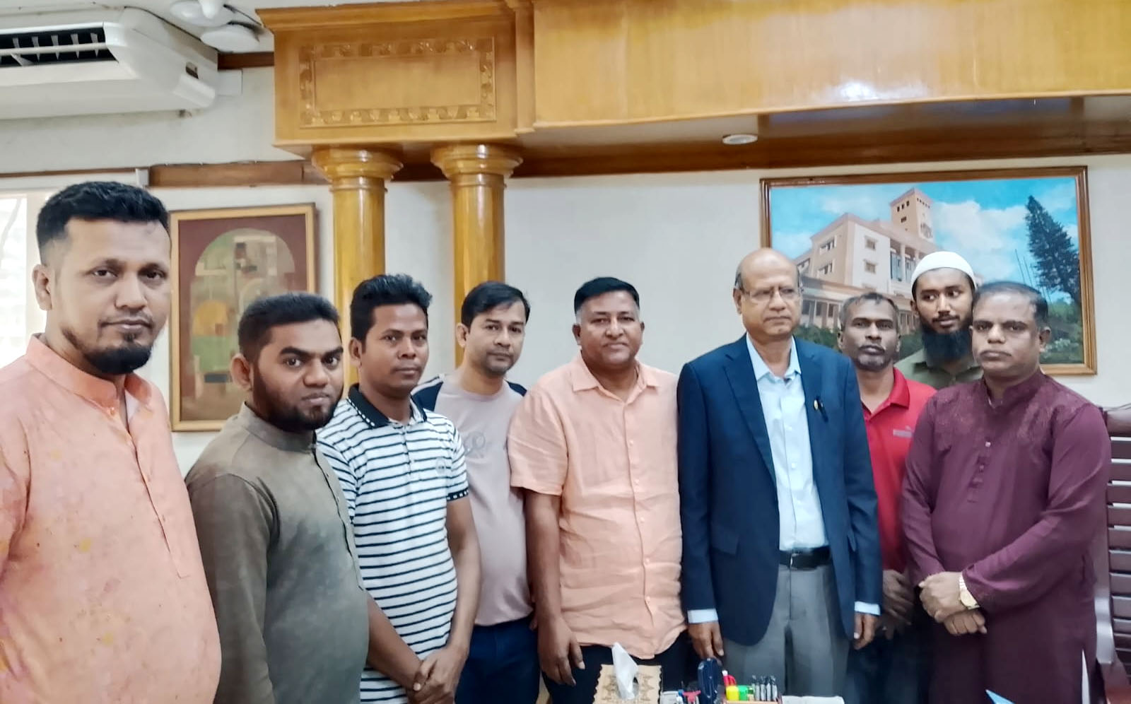 রাজউক চেয়ারম্যানের সাথে বাংলাদেশ নাগরিক অধিকার আন্দোলন নেতৃবৃন্দের সৌজন্য সাক্ষাত